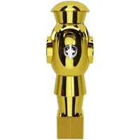 Automaten Hoffmann Kickerfigur Golden Goal ohne Gewichtsausgleich, Gold, Einzeln