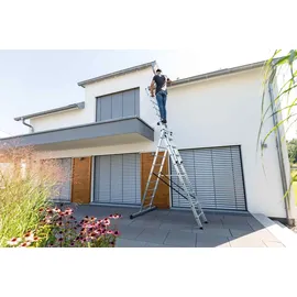 Günzburger Aluminium-Mehrzweckleiter 3 x 11 Sprossen (11109)
