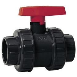 PVC Kugelhahn 2 x Klebemuffe PVC-U  , PVC-Fittinge Größen: ø 40 mm
