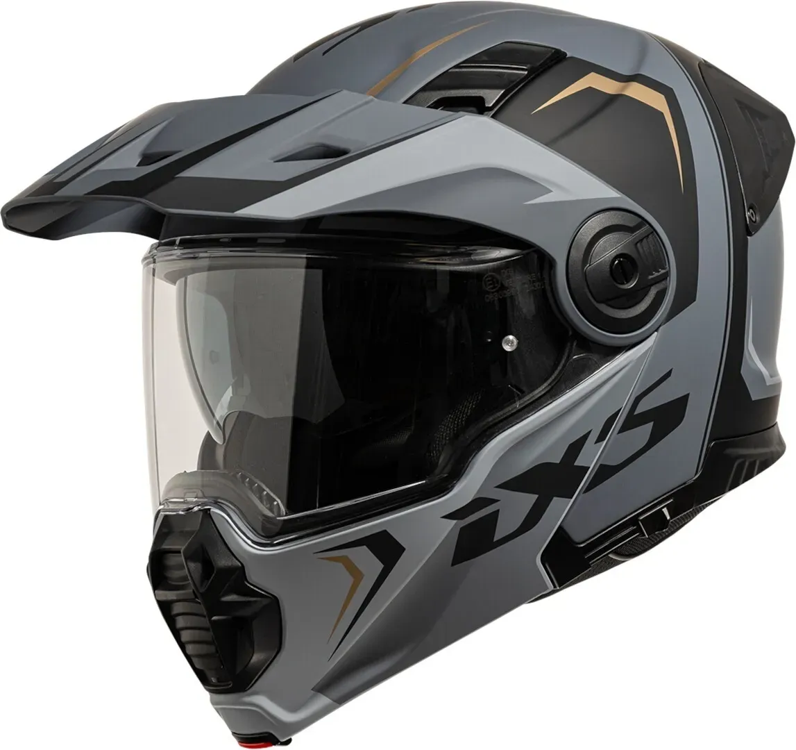 IXS Venture 1.0 Mips Klapphelm, schwarz-grau, Größe XS für Männer