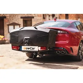 enganchesaragon Towbox Evo Classic Grey - Anhängerkupplungs-Gepäckträgerbox