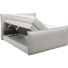 Set One by Musterring Boxspringbett »Florida« in modernem Cord-Bezug, mit Bettkasten, in 3 Größen erhältlich