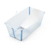 Stokke Flexi Bath® Bundle Ocean Blue inkl. Newborn Support, Blau