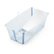 Stokke Flexi Bath® Bundle Ocean Blue inkl. Newborn Support, Blau
