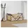 vidaXL Kaminholzregal Kaltgewalzter Stahl 70 x 43 x 34,5 cm Schwarz