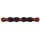 KMC X10sl Super Light Kette Schwarz/Rot 116 Links
