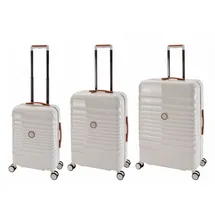 TRAVELHOUSE Capri Koffer-Set 3-tlg. weiß/creme