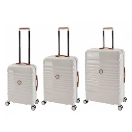 TRAVELHOUSE Capri Koffer-Set 3-tlg. weiß/creme