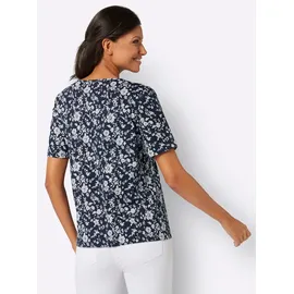 Classic Basics Kurzarmshirt Blau 50
