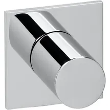 Herzbach Logic XL Fertigmontageset 11.958750.2.01 für Absperr- und Umstell-Modul, 70x70mm, chrom