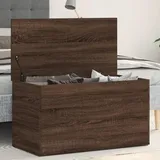 Myheimly Aufbewahrungstruhe Spielzeugtruhe Spielzeugkiste Couchtisch Beistelltisch Truhe Aufbewahrungsbox Braun Eichen-Optik 84x42x46 cm Holzwerkstoff