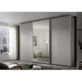STAUD Schwebetürenschrank Sonate Rom mit Spiegel 280 x 222 x 68 cm Grau
