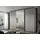 STAUD Schwebetürenschrank Sonate Rom mit Spiegel 280 x 222 x 68 cm Grau