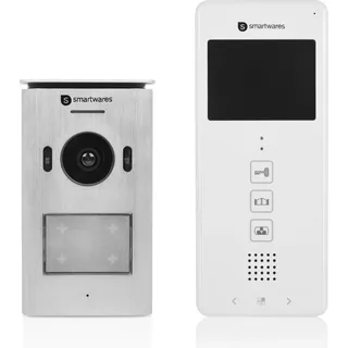 smartwares Video-Türsprechanlage 2-Draht Set DIC-22112 1WE