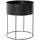 Ferm Living Plant Box rund 40 x 50 x 40 cm Schwarz