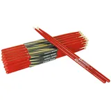Dimavery DDS-5A Drumsticks, Ahorn, rot