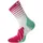 Uyn Runner's Five Laufsocken 2 Paar Weiß/Fuchsia/Grün 35-36
