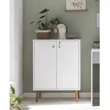 Schildmeyer Aktenschrank Jonte, 150577 kreideweiß 1 Fachboden 65,2 x 39,0 x 86,5 cm