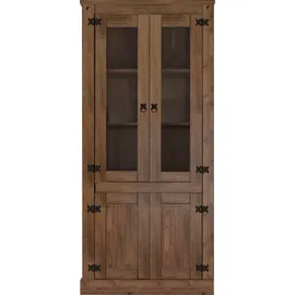 OTTO home Vitrine  braun 100 x 40 x 200 cm