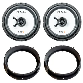PG Audio Mercedes C-Klasse W202 Lautsprecher Einbauset Tür vorne