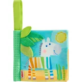 HABA Stoffbuch Zebra mehrfarbig