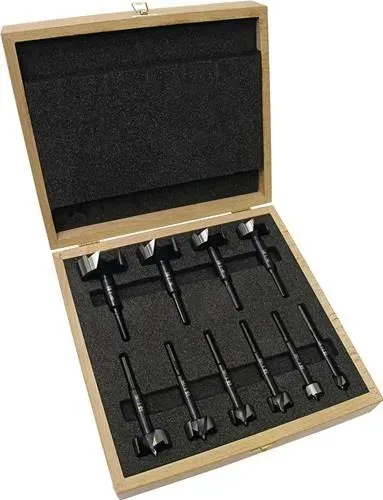 Forstnerbohrersatz BLACK SHARK PRO 10-tlg.D.15,20,25,26,30,35,40,
