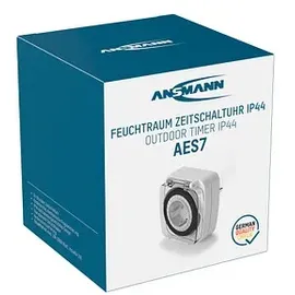 Ansmann AES7 Zeitschaltuhr weiß