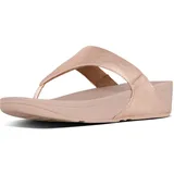 FitFlop Damen LULU TOE POST - LEATHER Zehenstütze Sandalen, Rose (Roségold 323), 40 EU