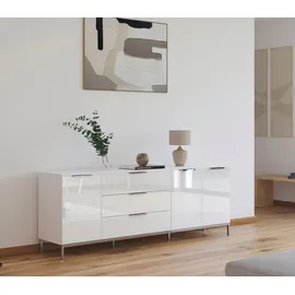 Rauch Kombikommode 200 x 72 x 42 cm Weiß