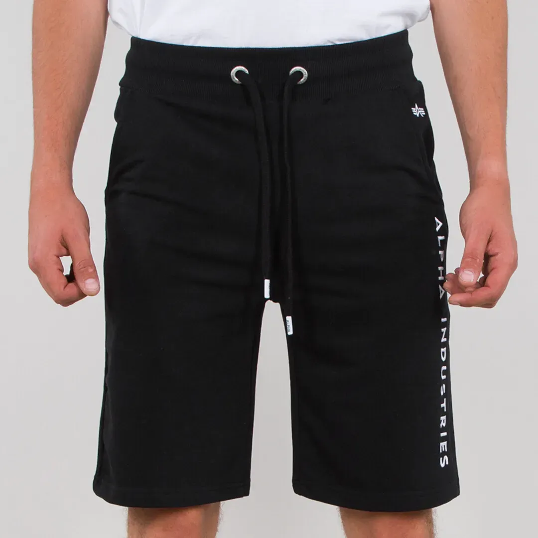 Alpha Industries AI Sweat Shorts, zwart, 3XL Voorman