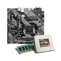 AMD Ryzen 5 5600G / ASUS Prime A520M-K Mainboard Bundle / 16GB | CSL PC Aufrüstkit | AMD Ryzen 5 5600G 6X 3900 MHz, 16GB DDR4-RAM, GigLAN, M.2 Port, USB 3.2 Gen1 | Aufrüstset | PC Tuning Kit