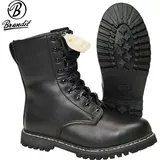 Brandit Textil Brandit BUNDESWEHR KAMPFSTIEFEL + INNENFUTTER & STAHLKAPPE NEU BW WINTERSTIEFEL STIEFEL, Größe:40