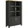 Gami Vitrine Sequoia 121 x 40 x 183 cm Schwarz