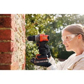 Black & Decker Akku-Schlagbohrschrauber BCD383D1XC inkl. 1 x 2,0 Ah + Ladegerät