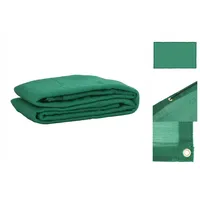 VidaXL Anhängernetz Grün 1,5x2,7 m HDPE