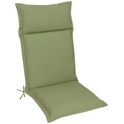 Hochlehner-Auflage Unica 116 x 50 cm Stoff Grün Mint