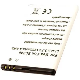 AccuCell Akku passend für Bea-fon SL340, Binatone SpeakEasy 600, Doro Primo 571 Akku SL340, HZTBL-4D-01, RCB571