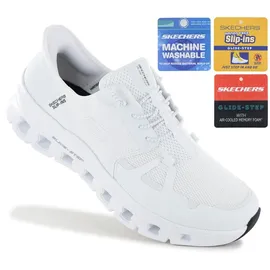 SKECHERS Glide-Step Pro Natural Mesh/Brown Trim 42