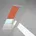 VELUX manuell RFL UK04 4164SWL GGU Manuell VELUX weiße Schiene