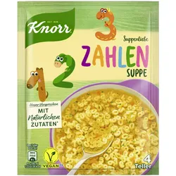 Knorr Suppenliebe Zahlen Suppe 84G