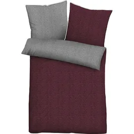 biberna Hermal bordeaux 155 x 200 cm + 80 x 80 cm