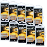 60 x Duracell Activair 312 Hörgerätebatterien ZL3 PR41 braun +MHD 2029+ aus 2025