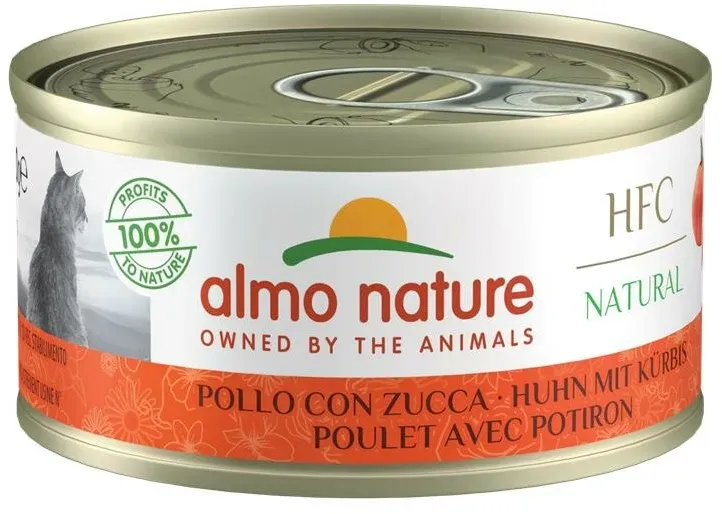 Almo Nature HFC Cat - Dose Huhn & Kürbis 70g