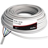 siwitec NYM-Kabel, 3x1,5, 3x2,5, 5x1,5, 5x2,5, 10m, 25m, 50m, 100m Stromkabel, NYY-Kabel, (5000 cm)