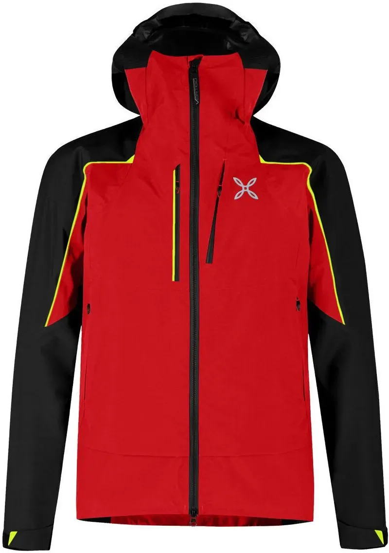 Montura Vertigo GTX Pro Jacket rosso/giallo fluo (1070F) XXS
