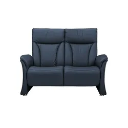 himolla Ledersofa 2-sitzig 4010 ¦ blau ¦ Maße (cm): B: 143 H: 106 T: 88