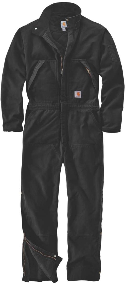 Carhartt Washed Duck Insulated Algeheel, zwart, 3XL Voorman