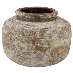 Daan Kromhout Dekovase Vase Topf Batu Vintage sand antique 28×22 cm (1 St)