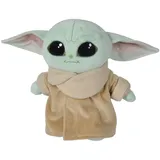 Simba 6315875778 – Disney Mandalorian, 25cm Plüschfigur, The Child, Baby Yoda, ab den ersten Lebensmonaten geeignet, Meerkleurig