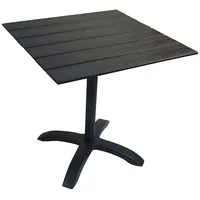 VCM ebuy24 Colorado Cafétisch Schwarz